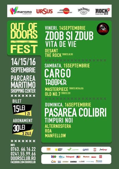 Out of  Doors Fest la Constanta